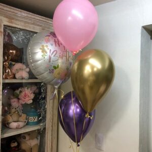 Set Cumpleaños "Pretty & Gold"